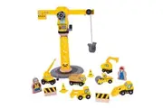 Bigjigs Rail Big Crane Construction Set