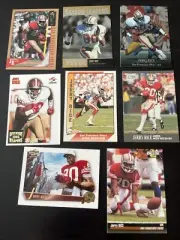 Jerry Rice - 8 Card Lot - 80s/90s NFL Football HOF 49ers Raiders (1)