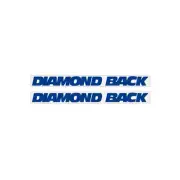 Diamond back - Reactor - Blue crank decals - Old school bmx
