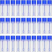 NHPY Pack of 30 Chair Sample Tubes, 15 ml Tao Pipe, Fecal Sample Tubes Dog and Cat, Chair Tube with Spoon, Chair Sample Collection Aid, Examination Tube for Pets for Testing