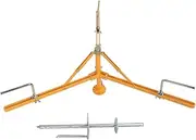 Jenny Fence Wire De Reeler Adjustable Heavy Duty Fence Wire Dispenser with Anti Overspeed Device for Professional Fence Installers Enthusiasts