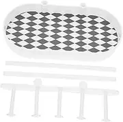 HEATSHAKING Jewelry Organizer Stand Multifunctional Display for Necklaces Earrings Bracelets Rings Space Saving Holder with Tray for Hair Ties Watches for Vanity Dresser