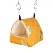 1Pc Cute Print Bird Bed Mini Cage Rabbit Squirrel Mat Guinea Pig Nest Hamster Ho