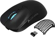 Wireless Gaming Mouse,26K PAW3395 Sensor,59G Ultra Lightwieght Rechargeable USB Wireless Mouse,80 Million Clicks,40Hrs Battery Life,PC Gaming Mice with 6 Macro Buttons for Windows PC Gamer PS4, Black