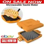 Morphy Richards Microwavable Toastie Panini Bagel Press Microwave Sandwich Cooke