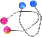 Stainless Steel Pearl Dimple Trainer Face Dimple Makers Face Cheek Dimple Tool Enhance Facial Charm 2pcs