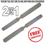6" DOUBLE SIDED Pedicure Foot File Nail Rasp Chiropody Hard Dry Skin Remover