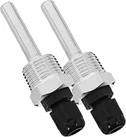 Holibanna 2pcs Weld Stainless Steel Temperature Sensor Probes for Water Heater Thermowells High Temperature Resistant Versatile Use Various Devices Reliable Performance