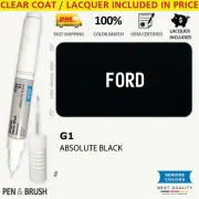 G1 Touch Up Paint for Ford Black # 3NZ ABSOLUTE BLACK Pen Stick Scratch Chip Fix