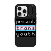 iPhone 16 Pro Impact Ring Stand Case MagSafe Compatible Protect Trans Youth by cpikoart