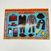 Ritual Items-Incense Paper Funeral Supplies Paper Clothes-Chinese Joss Paper Heaven Bank Notes Ghost Money -Sacrificial Offerings Strengthen Connection with Your Ancestor (Size : One Size)
