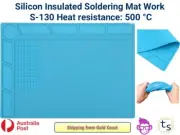 Silicon Insulated Soldering Work Mat S-130 Anti Static Soldering Mat