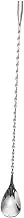 Cabilock Stainless Steel Long Handle Bar Beverage Spoon Ice Spoon for Mixing Tea Juice Desserts Elegant Design for Home Cafe Hotel Use