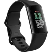 Fitbit Charge 6 Fitness Tracker (Obsidian/Black Aluminium)