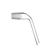 24/29,Glass Distilling Adapter With Male Join,105 Bent,Laboratory Glassware