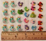Flatback Embellishments - Birds - Assorted 26 Pieces