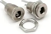 10X 5.5 mm x 2.1mm DC Power Jack Socket Female Panel Mount Connector DC 30V 5A