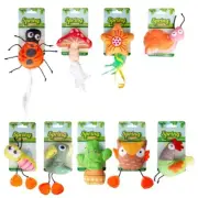 Pet Catnip Soft Clean Teeth Toothbrush Chew Cats Toys Molar Teeth Cleaning