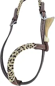 Ranch Hand Store Cheetah/Leopard One Ear Headstall- Beaded Western Bridle Short Cheek