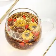 Chrysanthemum Cassia Seed Tea Wolfberry Burdock Root Health Stay Up Late Scented Tea Gold and Silver Chrysanthemum Tea Combination Tea Bag (50pcs)