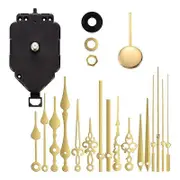 Wall Silent Pendulum Quartz Clock Movement, Pendulum Clock Mechanism Parts Motor Replacement DIY Re Blackgold