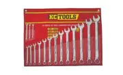 16pc KC Tools SAE Combination Spanner Set 1/4" - 1-1/4" Imperial Wrench Kit AF