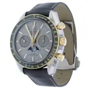 2025 Omega Speedmaster Moonwatch 44mm YellowGold Steel Watch 304.23.44.52.06.001