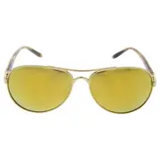 Oakley Oakley Tie Breaker OO4108-13 - Gold/24K Iridium Polarized by Oakley for Women - 56-13-135 mm Sunglasses