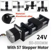 CNC Linear Stage Rail Motion Slide With 57 Motor Stepper Guide Stroke Actuator