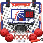Kids Indoor Basketball Hoop, 4 Balls Mini Basketball Toy for Toddlers