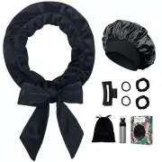 No Heat Hair Curlers Overnight Curls Headband - 70" Soft Ribbon Curl Wrap for