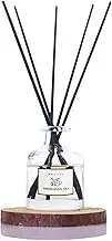 PRISTINE Himalayan Tea Reed Diffuser White Tea Scent/Reed Diffuser Oil Refill with 5 Cotton Reed Sticks Himalayan Tea | Scent Fragrance for Office, Bedroom,Living Room, or Bathroom, Home Décor, 1.6 Oz