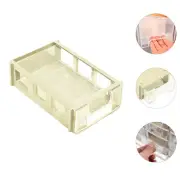 Clear Plastic Stackable Drawer Storage Organizers Container Box for Kitchen