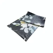 CottonMore 100% Slub Cotton Dining Table Runner 190x31cm Black