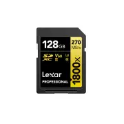 Lexar Professional 1800X SDXC UHS-II SD Card - 128GB