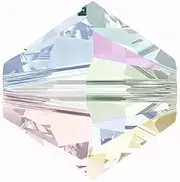 36 pcs Swarovski Elements XILION 5328 bicone Beads 2.4 x 3 mm, Crystal AB