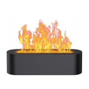 Aroma Diffuser Desktop Colorful Simulation Flame Machine Aromatherapy Humidifier Lamp Led Essential Oil Flame Lamp Difus