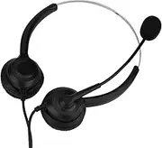 USB Headset,Richer-R Call Center Headset with Microphone Mute Function Noise Cancelling Skype Headset with 250cm Long Cable for Work/Home/Office/PC/Laptop/Computer/Desktop