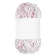 Velvet Chenille Yarn Bulky Fluffy Chunky Yarn for Crochet Multicolored, 80m