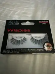 Ardell Demi Wispies Lashes BLACK 100% Natural Human Hair Original Feathered Lash