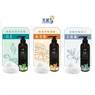 光能淨 蓬鬆香氛洗毛精 480ml 洗毛精 洗毛劑 寵物 沐浴精 沐浴乳 狗狗洗澡 貓洗澡 環境噴霧 去味大師 除臭抗菌