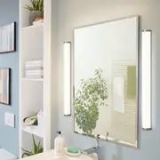 Gita 2 LED Wall/Ceiling Light 24w 4000k in Chrome/Acrylic White