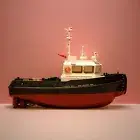 Damen Stan Tug 1606 1:72 230mm 9" RC Model Ship Kit DIY Model