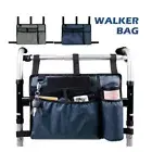 Folding Wheelchair Bag Waterproof Rollator Organizer Basket Walkers Seniors