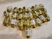 *New* 24 Rolls Of Hallmark Curling Ribbon 50ft Each Gold