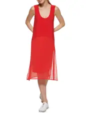 DKNY Women Dress NoColor