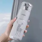 Plastic Shampoo Storage Bottle Portable Travel Cup Mini Toothpaste Cup Camping
