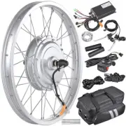 20" 750W 36V E-Bike Front Wheel Electric Bicycle eBike Conversion Kit w/Motor