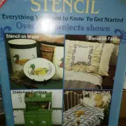 Plaid Begin To Stencil Paint Pattern Book