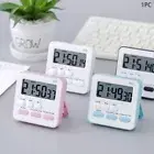 Alarm Clock Kitchen Timer Magnetic Mounting Digital With Sound Battery Powered